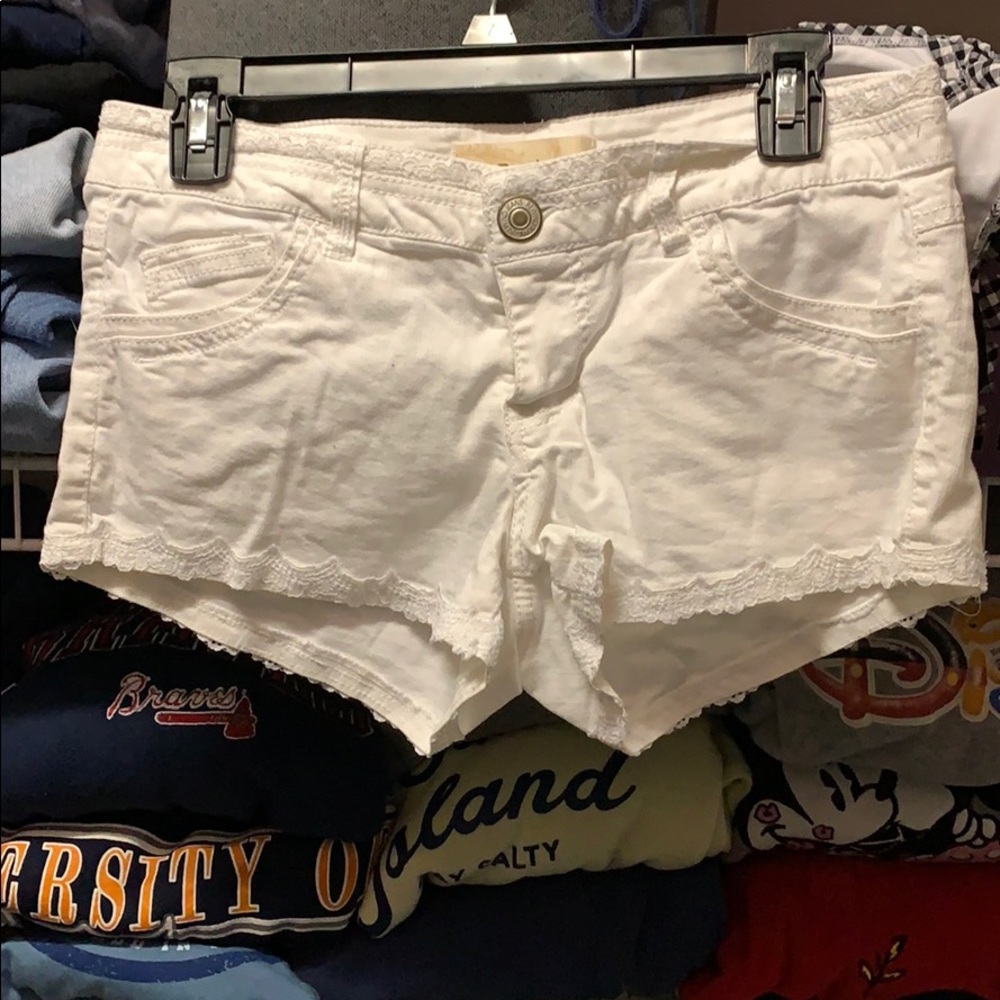 White shorts